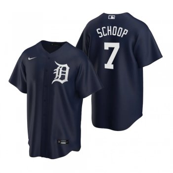 Detroit Tigers Jonathan Schoop Nike Navy Replica Alternate Jersey