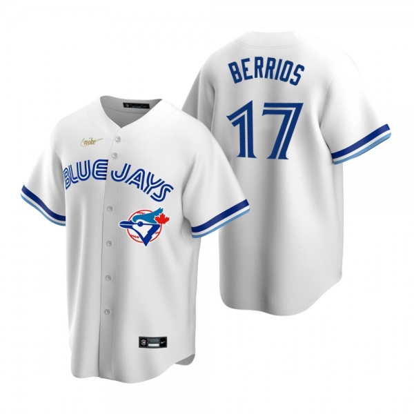 Toronto Blue Jays Jose Berrios Nike White Cooperstown Collection Home Jersey