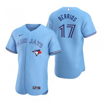 Men's Toronto Blue Jays Jose Berrios Nike Powder Blue Authentic Home Jersey