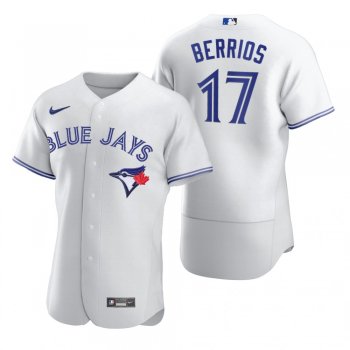 Men's Toronto Blue Jays Jose Berrios Nike White Authentic Home Jersey