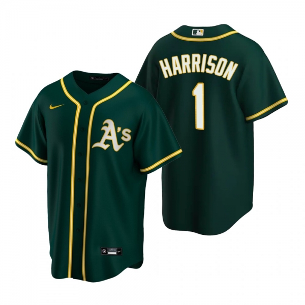 Oakland Athletics Josh Harrison Nike Green Replica Alternate Jersey