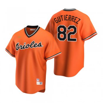 Baltimore Orioles Kelvin Gutierrez Nike Orange Cooperstown Collection Alternate Jersey