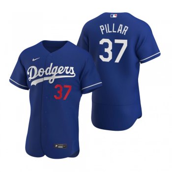 Men's Los Angeles Dodgers Kevin Pillar Royal Authentic Alternate Jersey