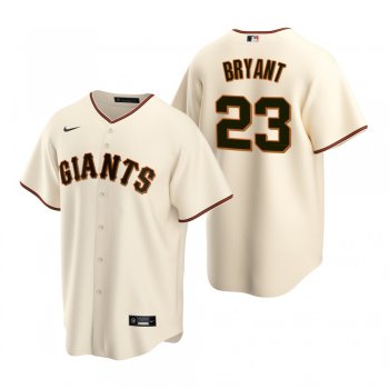 San Francisco Giants Kris Bryant Nike Cream Replica Home Jersey