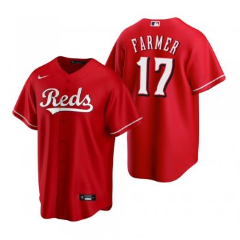 Men's Cincinnati Reds Kyle Farmer Nike Scarlet Replica Jersey