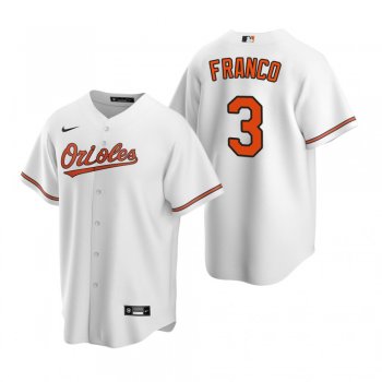 Baltimore Orioles Maikel Franco Nike White Replica Home Jersey