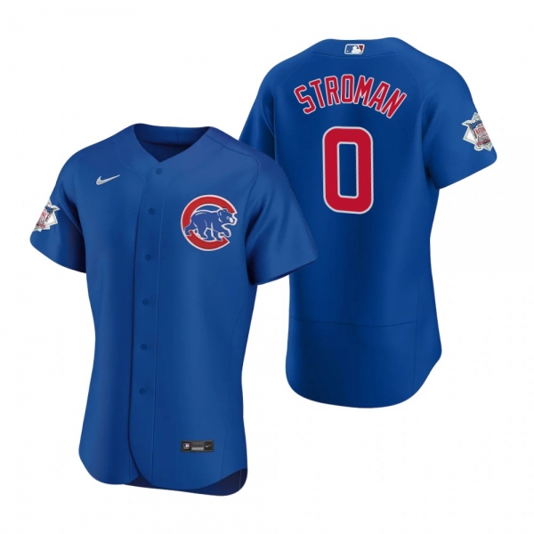 Men's Chicago Cubs Marcus Stroman Royal Authentic Alternate Jersey