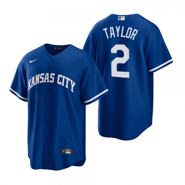 Kansas City Royals Michael A. Taylor Nike Royal Replica Alternate Jersey