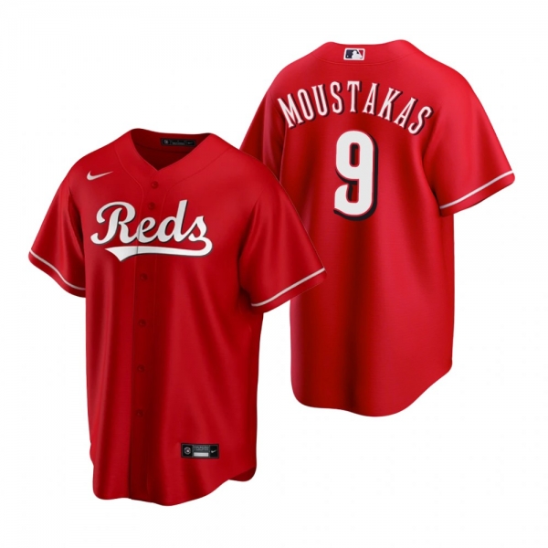 Cincinnati Reds Mike Moustakas Nike Scarlet Replica Jersey