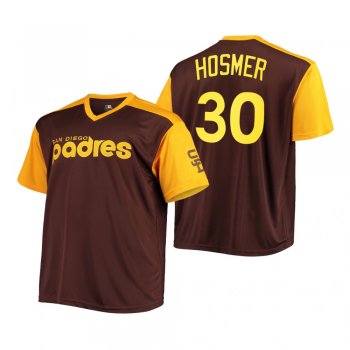 San Diego Padres Eric Hosmer Brown Replica Cooperstown Jersey