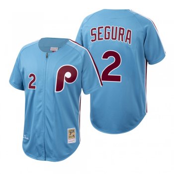 Philadelphia Phillies Jean Segura Cooperstown Collection Light Blue Authentic Jersey