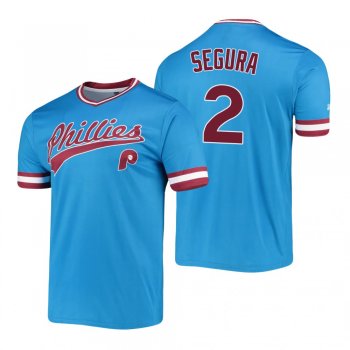 Philadelphia Phillies Jean Segura Light Blue Cooperstown Collection Stitches Jersey