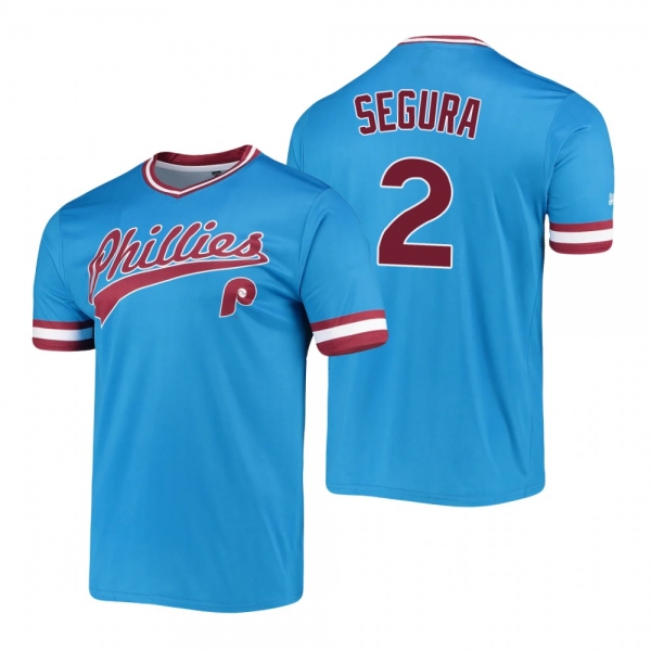 Philadelphia Phillies Jean Segura Light Blue Cooperstown Collection Stitches Jersey