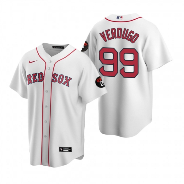 Alex Verdugo Boston Red Sox White Home Jersey