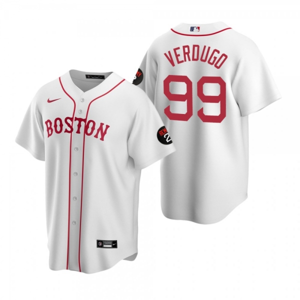 Alex Verdugo Boston Red Sox White Replica Jersey