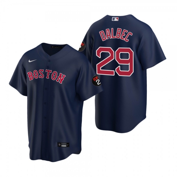 Boston Red Sox Bobby Dalbec Alternate Navy Replica Jersey