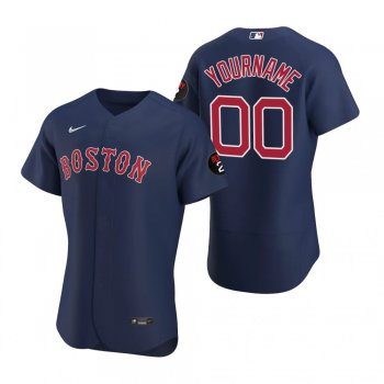 Boston Red Sox Custom Navy Jerry Remy Authentic Jersey