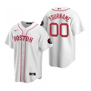 Boston Red Sox Custom White Jerry Remy Replica Jersey