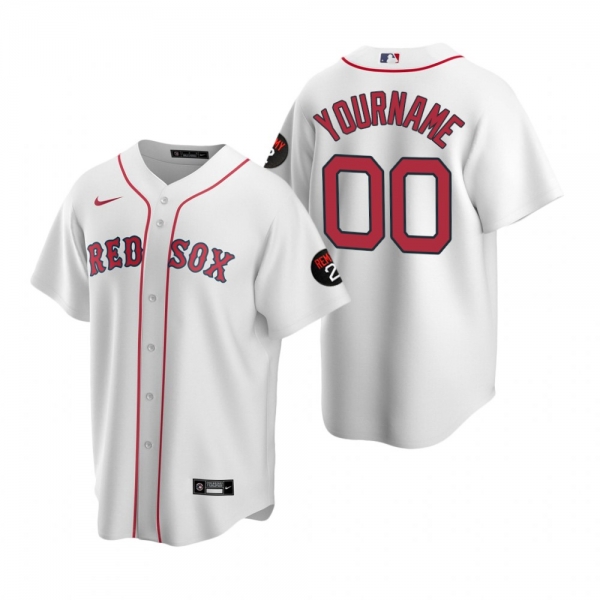 Boston Red Sox Custom White Jerry Remy Replica Jersey