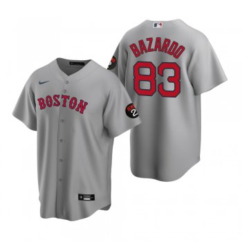 Eduard Bazardo Boston Red Sox Gray Replica Jersey