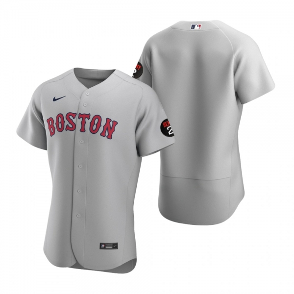 Boston Red Sox Gray Authentic Jerry Remy Jersey