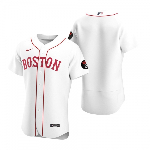 Boston Red Sox White Authentic Jerry Remy Jersey