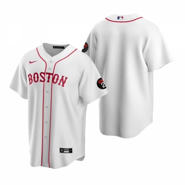 Boston Red Sox White Jerry Remy Replica Jersey