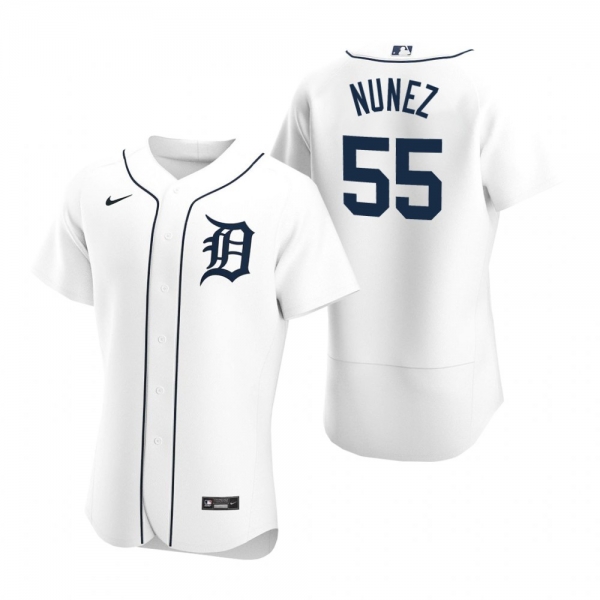 Men's Detroit Tigers Renato Nunez Nike White Authentic Home Jersey