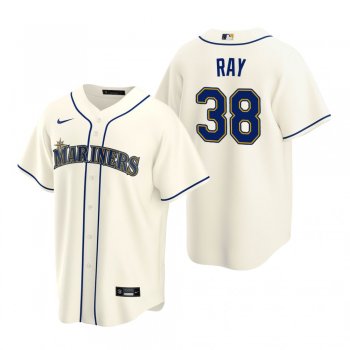 Men's Seattle Mariners Robbie Ray Nike Cream Replica Alternate Jersey