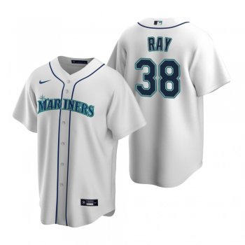 Men's Seattle Mariners Robbie Ray Nike White Replica Home Jersey