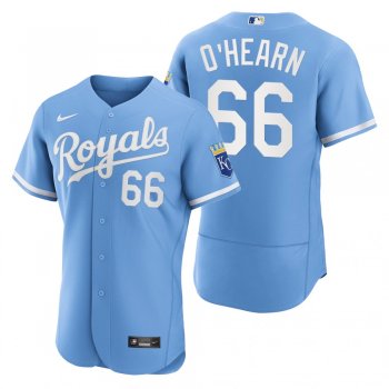 Men's Kansas City Royals Ryan O'Hearn Powder Blue 2022 Authentic Jersey