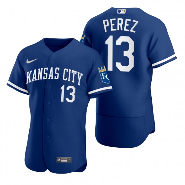 Men's Kansas City Royals Salvador Perez Royal 2022 Authentic Jersey