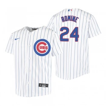 Youth Chicago Cubs Andrew Romine Nike White Replica Home Jersey