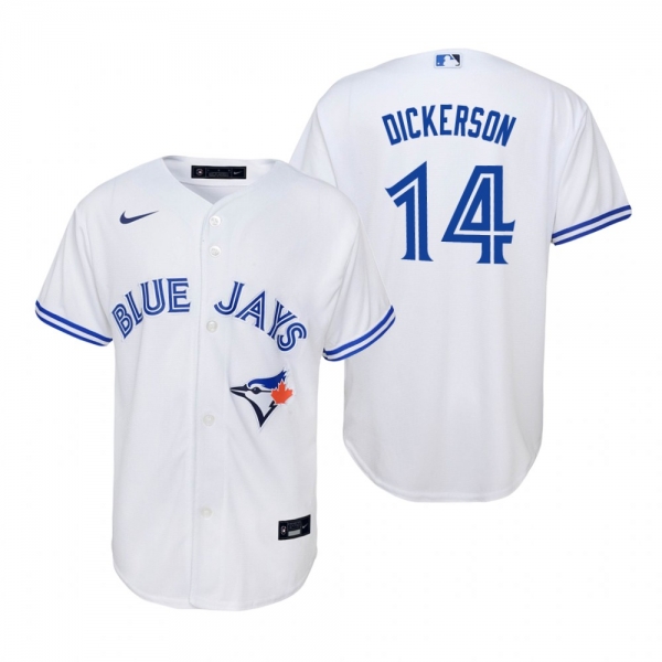 Youth Toronto Blue Jays Corey Dickerson Nike White Replica Home Jersey