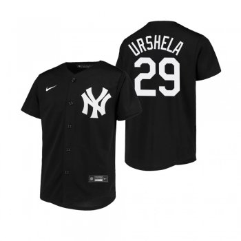 Youth New York Yankees Gio Urshela Nike Black Replica Jersey