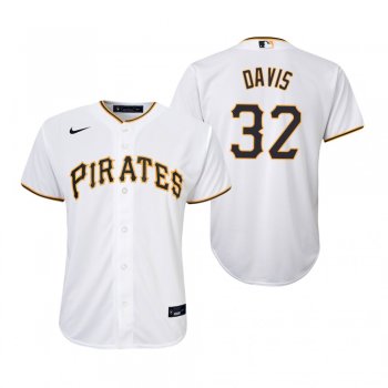 Youth Pittsburgh Pirates Henry Davis Nike White Replica Home Jersey