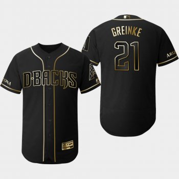 Men's Zack Greinke 2019 Golden Edition Jersey