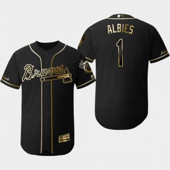 Men's Ozzie Albies 2019 Golden Edition Jersey