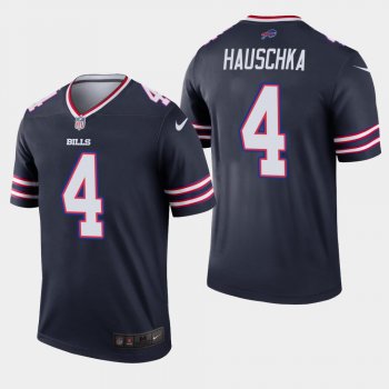 Men's Buffalo Bills #4 Steven Hauschka Inverted Legend Jersey - Navy