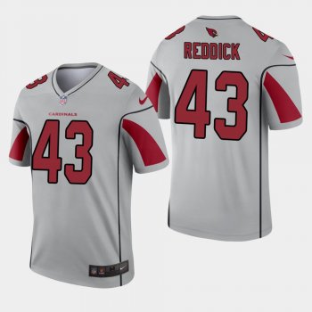 Men's Arizona Cardinals #43 Haason Reddick Inverted Legend Jersey - Silver