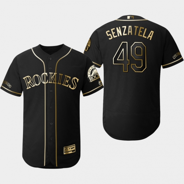 Men's Antonio Senzatela 2019 Golden Edition Jersey