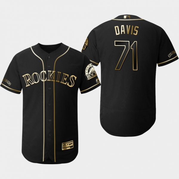 Men's Wade Davis 2019 Golden Edition Jersey