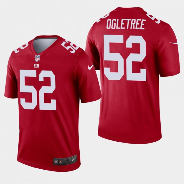 Men's New York Giants #52 Alec Ogletree Inverted Legend Jersey - Red