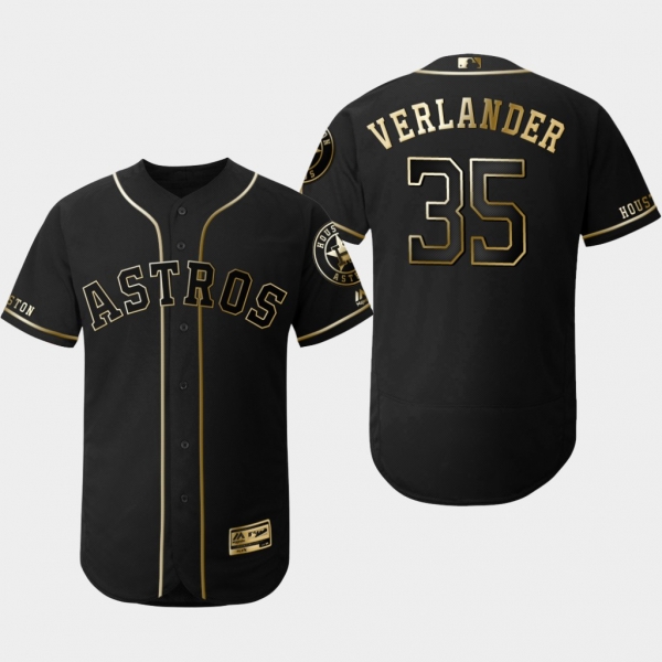 Men's Justin Verlander 2019 Golden Edition Jersey