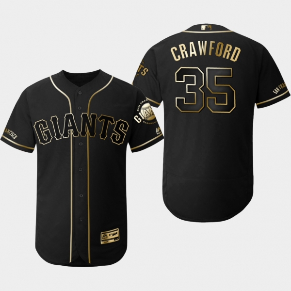 Men's Brandon Crawford 2019 Golden Edition Jersey