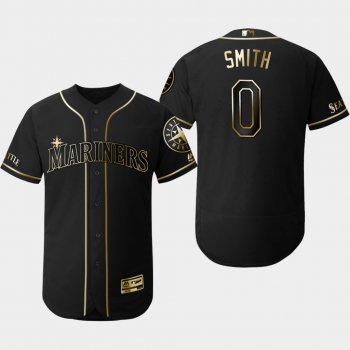 Men's Seattle Mariners Black Mallex Smith Flex Base Jersey