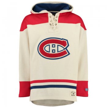 Canadiens Throwback Men's Customized All Stitched Sweatshirt