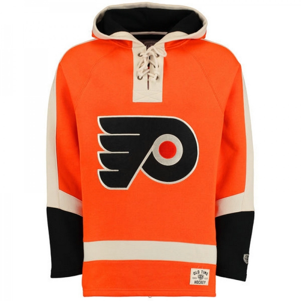 Flyers Orange Men's Customized All Stitched Sweatshirt