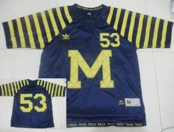 Michigan Wolverines 53 Under The Lights College Football Jersey