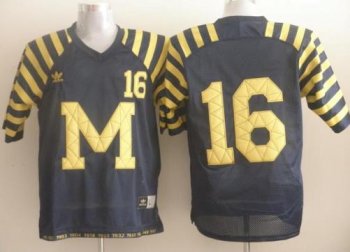 Michigan Wolverines 16 Denard Robinson Under The Lights College Football Jersey